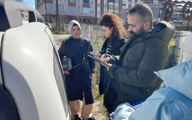 ERGENE SYDV EKİPLERİ, İLÇEYE YERLEŞEN DEPREMZEDELER İLE YAKINDAN İLGİLENİYOR