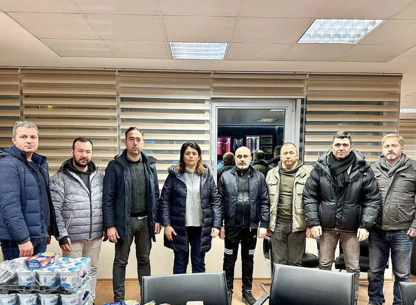 TEKİRDAĞ BARO BAŞKANI EGEMEN GÜRCÜN’DEN DEPREM BÖLGESİNE DAYANIŞMA ZİYARETİ