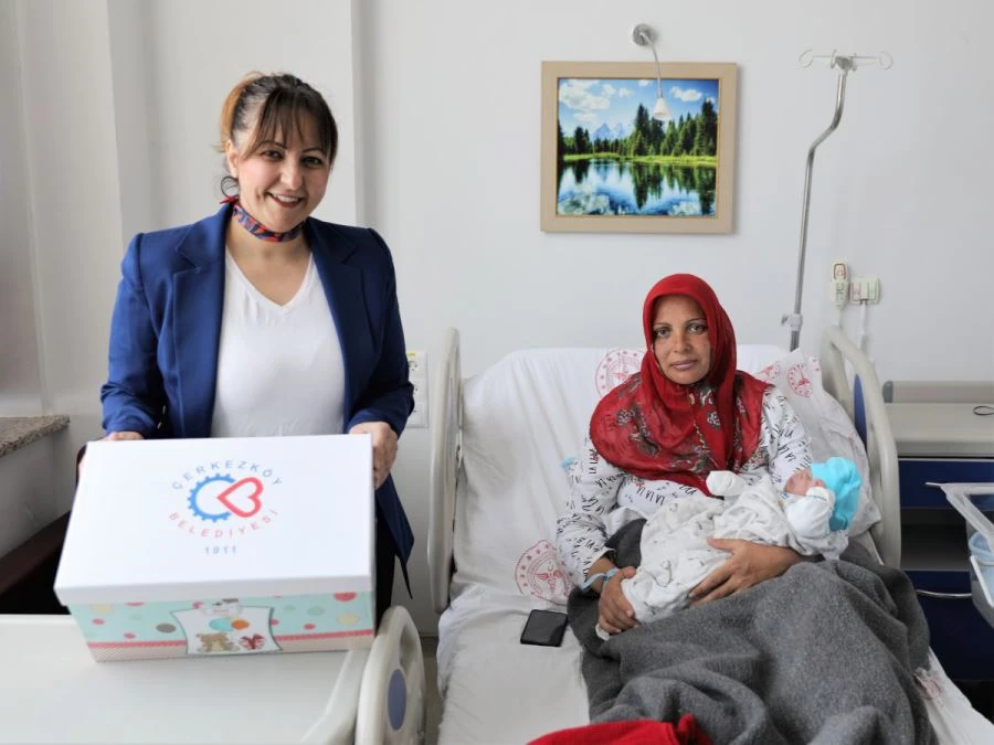 MİRAÇ BEBEK ÇERKEZKÖY’DE DÜNYAYA GÖZLERİNİ AÇTI