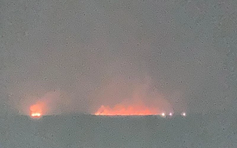 GALA GÖLÜ MİLLİ PARKI ALEVLER İÇİNDE