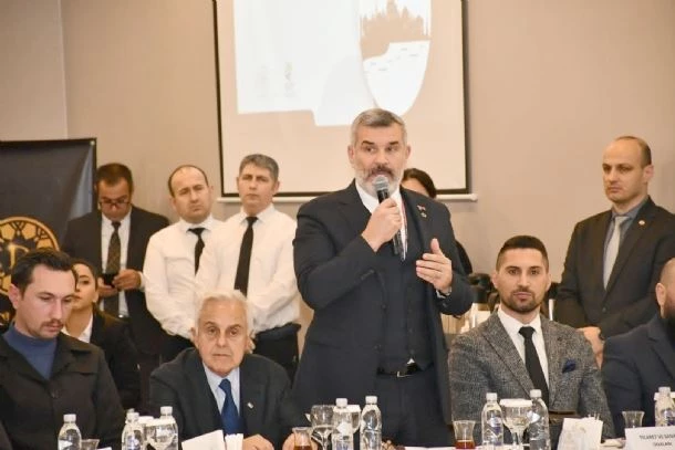 ÇTSO BAŞKANI AHMET ÇETİN TÜRKİYE SOHBETLERİ TOPLANTISINDA KONUŞTU