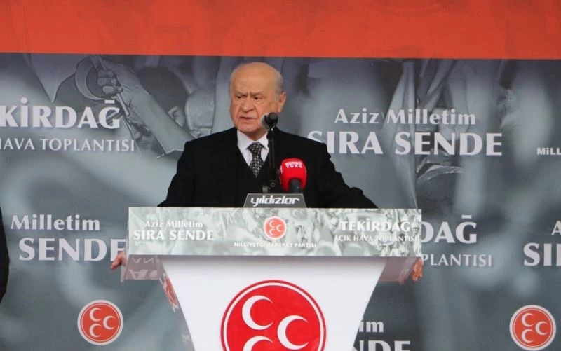 DEVLET BAHÇELİ, ALTILI MASAYA VE KILIÇDAROĞLU’NA ATEŞ PÜSKÜRDÜ
