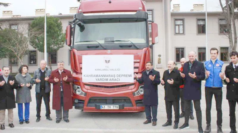 DEPREM BÖLGESİNE KURU GIDA DESTEĞİ DEVAM EDİYOR