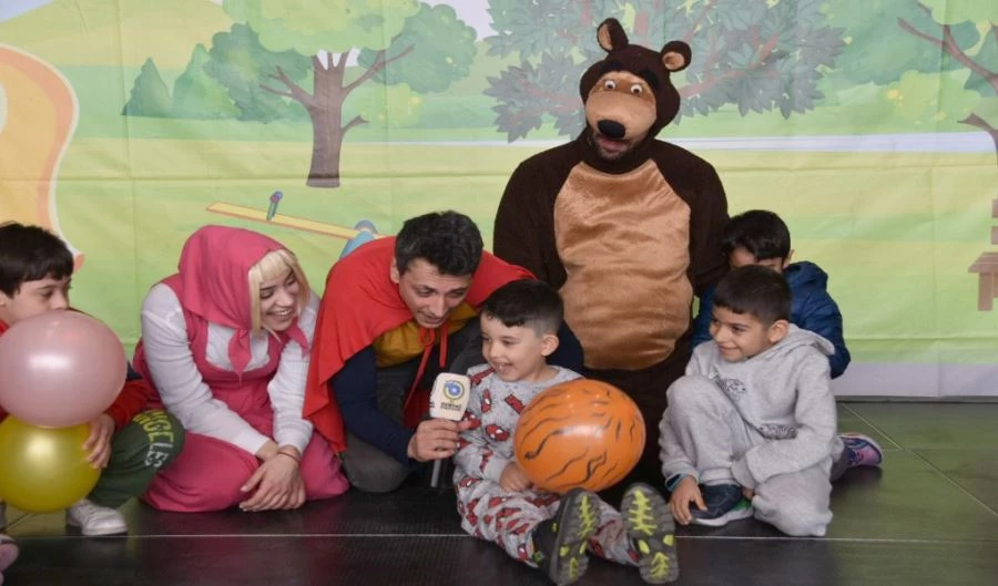 DEPREMZEDE AİLELELERİN ÇOCUKLARI İÇİN MORAL ETKİNLİĞİ DÜZENLENDİ