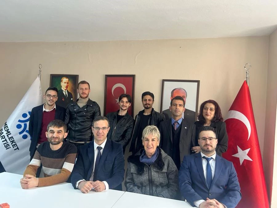MEMLEKET PARTİSİ ÇERKEZKÖY YÖNETİMİ GÖREVE BAŞLADI