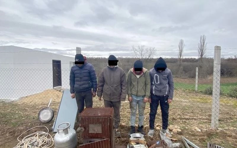 KIRKLARELİ’NDE HIRSIZLIK ŞÜPHELİLERİ YAKALANDI