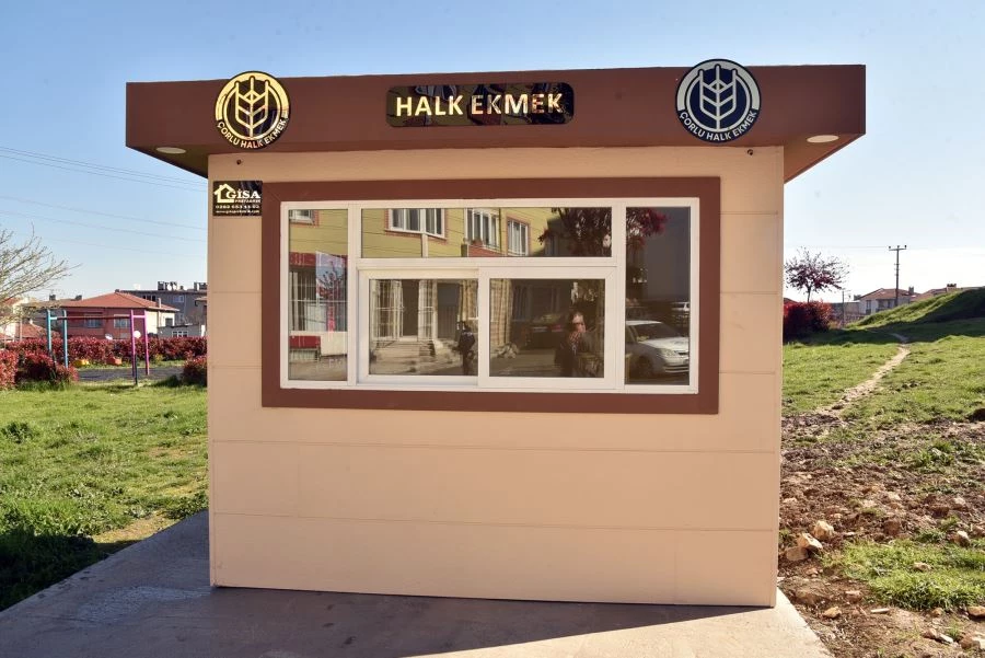 ÇORLU HALK EKMEK BÜFELERİ HİZMETE GİRİYOR