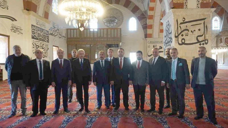 KILIÇDAROĞLU, BULGARİSTAN’DAKİ İFTAR PROGRAMI ÖNCESİ EDİRNE’DE