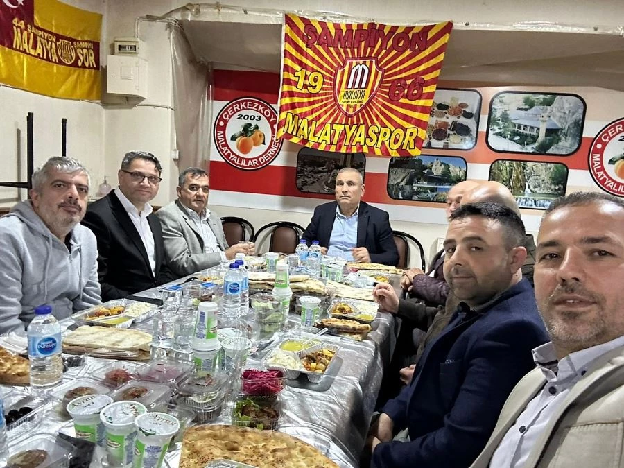 MALATYALILAR İFTARDA BULUŞTU