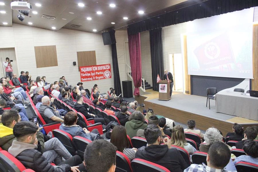 TİP, TEKİRDAĞ ADAYLARINI TANITTI