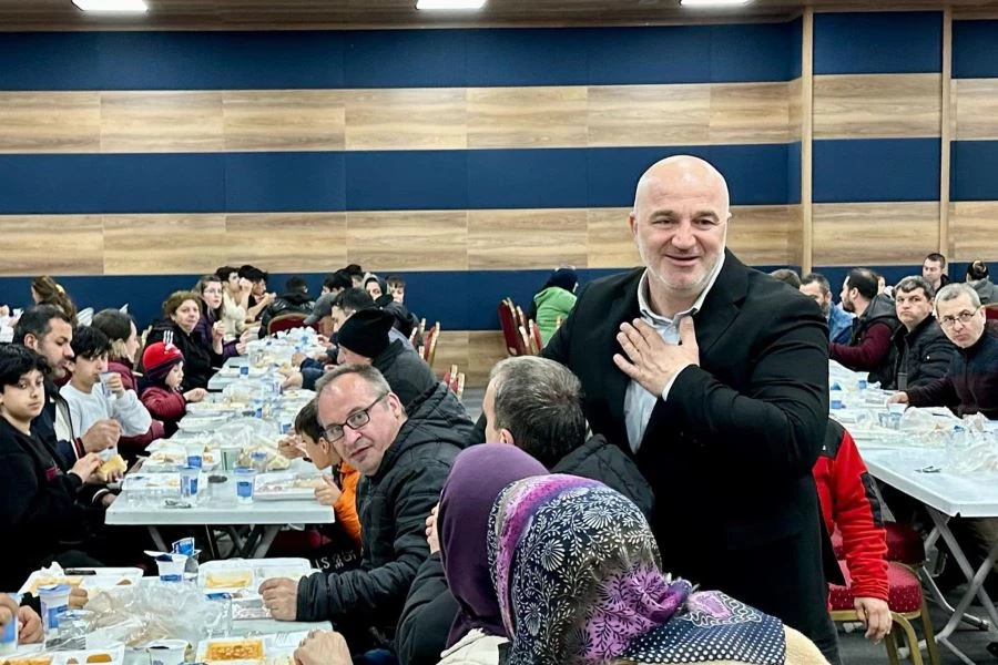 SARAY’DA BİNLER İFTARDA BULUŞTU