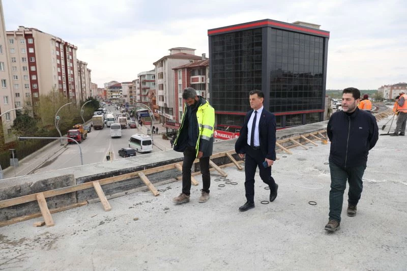 YILDIZKENT KÖPRÜLÜ KAVŞAK PROJESİ’NDE SONA DOĞRU