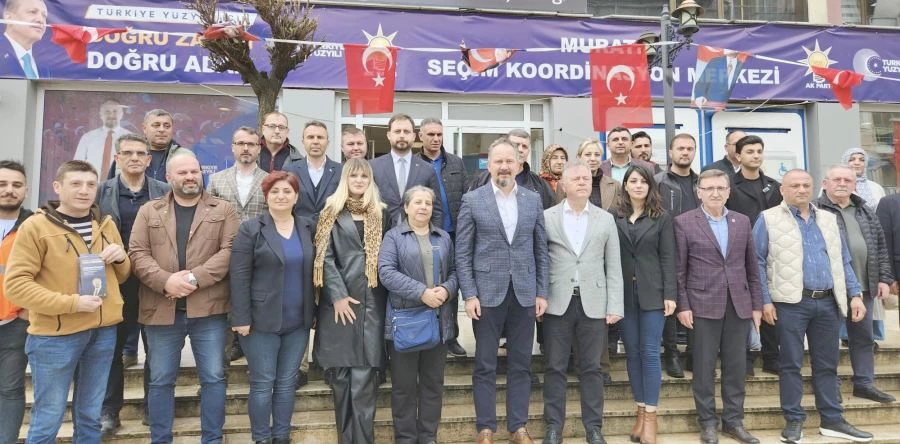 AK PARTİLİ MESTAN ÖZCAN SEÇİM ÇALIŞMALARINI ARALIKSIZ SÜRDÜRÜYOR