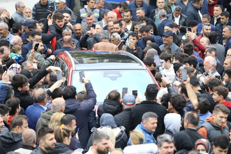 TÜRKİYE’NİN OTOMOBİLİ TOGG KAPAKLI’DA TANITILDI