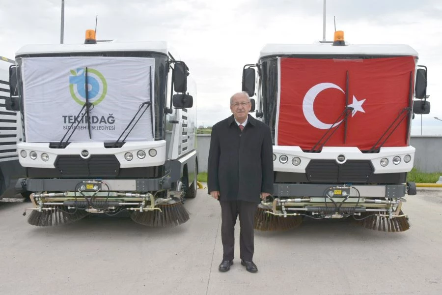 BÜYÜKŞEHİR, TEMİZ ÇEVRE İÇİN TEMİZLİK ARAÇLARININ SAYISINI ARTIRMAYA DEVAM EDİYOR