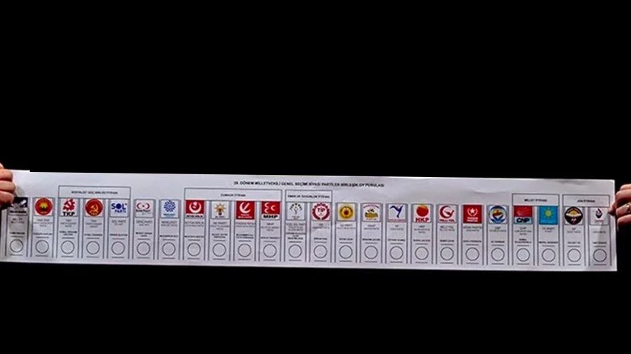 TEKİRDAĞLILAR 20 PARTİYE OY VERDİ