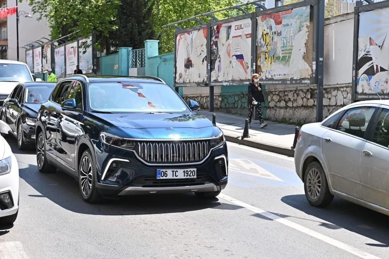 TOGG İLE SÜLEYMANPAŞA YOLLARINDA DENEME SÜRÜŞÜ