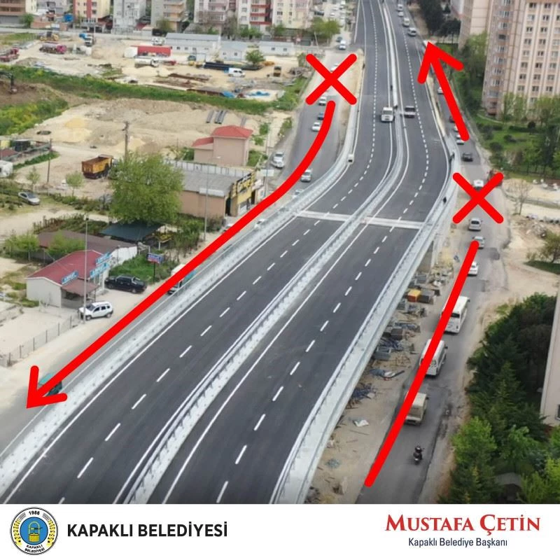 YILDIZKENT KÖPRÜLÜ KAVŞAĞI’NDAKİ YAN YOLLARDA ÇALIŞMALAR BAŞLIYOR