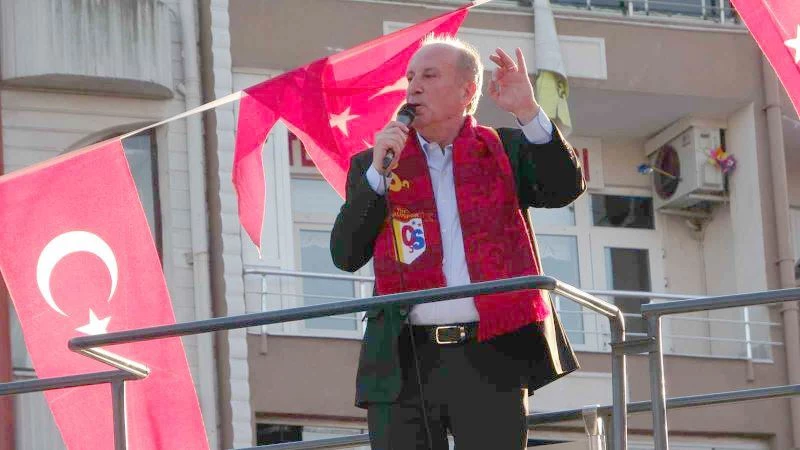 CUMHURBAŞKANI ADAYI MUHARREM İNCE TEKİRDAĞ’DA