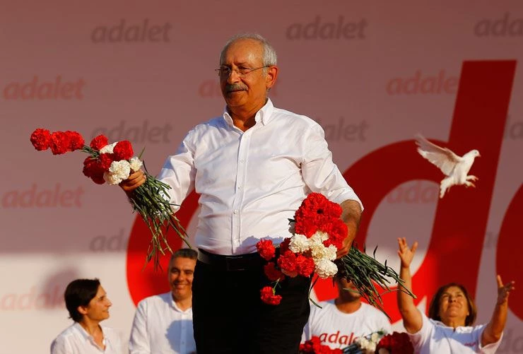 BAŞKAN ERKİŞ KILIÇDAROĞLU’NA İŞÇİLERDEN DESTEK İSTEDİ