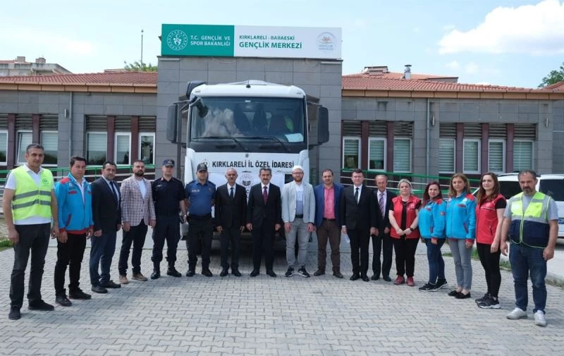 KIRKLARELİ’NDEN DEPREM BÖLGESİNE YARDIM