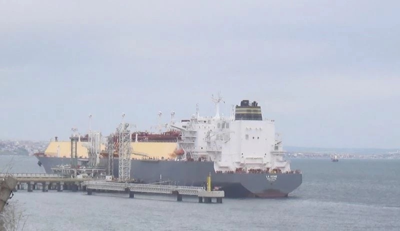 ABD’DEN GELEN DEV LNG TANKERİ TEKİRDAĞ’DA