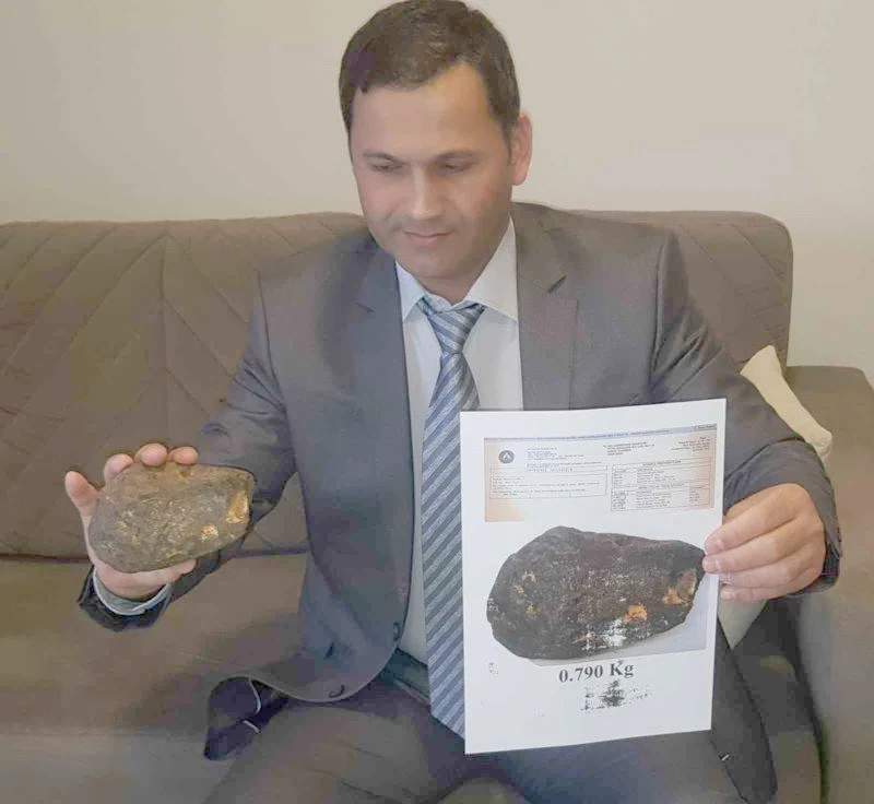 DOĞA YÜRÜYÜŞÜNDE GÖKTAŞI BULDULAR