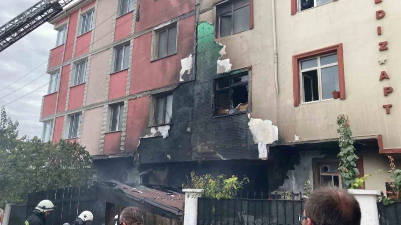 ERGENE’DE YANGIN DEHŞETİ