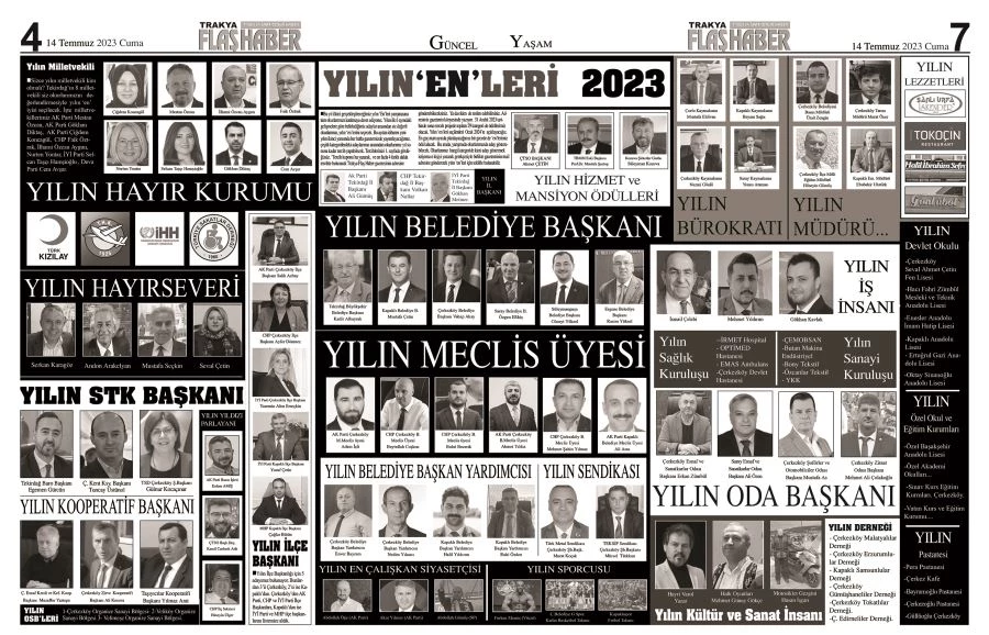 YILIN ‘EN’LERİ YARIŞMASI SÜRÜYOR