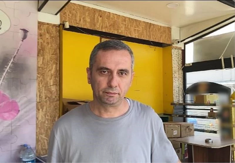 OTOBÜSTEN İNEN YOLCUYA MOTORLU KURYE ÇARPTI