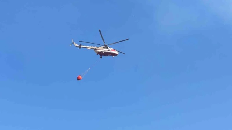 TEKİRDAĞ’DAKİ YANGINDA İKİ MAHALLE BOŞALTILIYOR