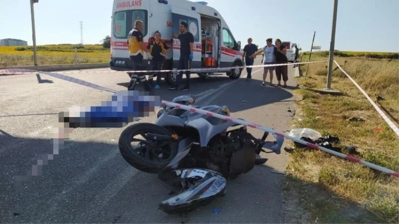 KIRMIZI IŞIKTA YOLCU OTOBÜSÜ FACİASI: 1 ÖLÜ, 1 YARALI