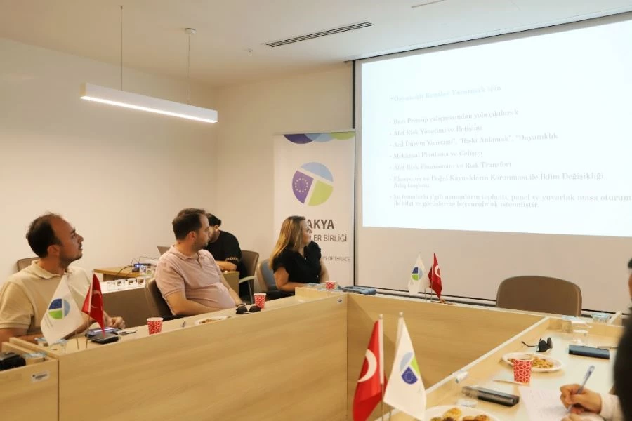 DEPREM VE RİSK YÖNETİMİ ÇALIŞMA GRUBU TOPLANTISI GERÇEKLEŞTİ