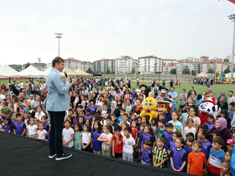 ÇERKEZKÖY BELEDİYESİ’NİN 9’UNCU YAZ SPOR OKULU BAŞLADI