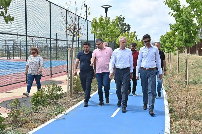 SÜLEYMANPAŞA MİLLET BAHÇESİ’NE KAVUŞUYOR