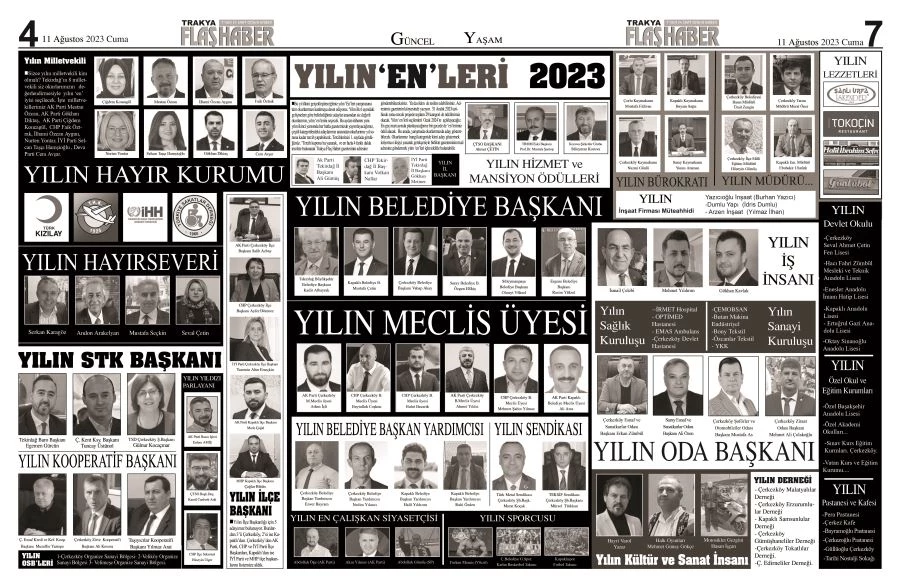 YILIN ‘EN’LERİNDE ÜÇÜNCÜ AYDAYIZ!