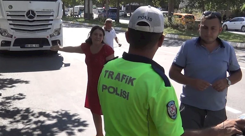 KAZA SONRASI GÖZYAŞLARINA BOĞULDU