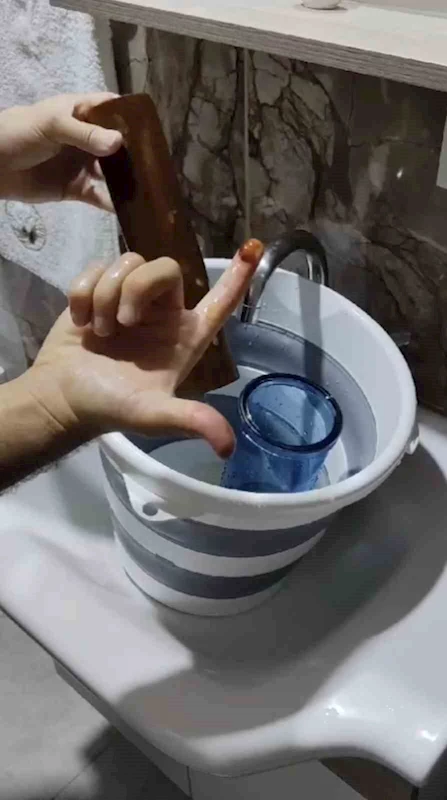 İÇME SUYU FİLTRESİ 5 GÜNDE ÇAMURA DÖNDÜ