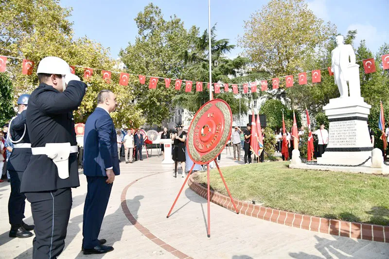 TEKİRDAĞ’DA 30 AĞUSTOS ZAFER BAYRAMI KUTLAMALARI