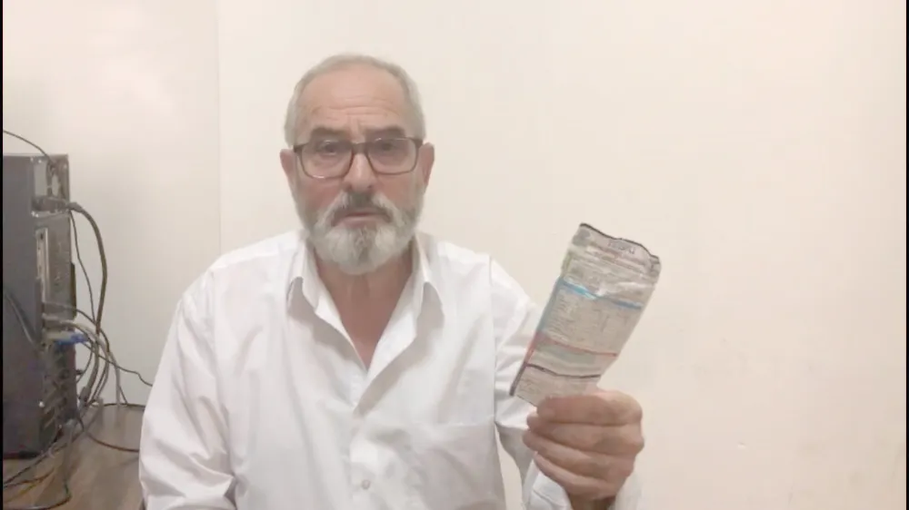 EMEKLİ VATANDAŞA 20 GÜNDE BİN 165 TL SU FATURASI GELDİ