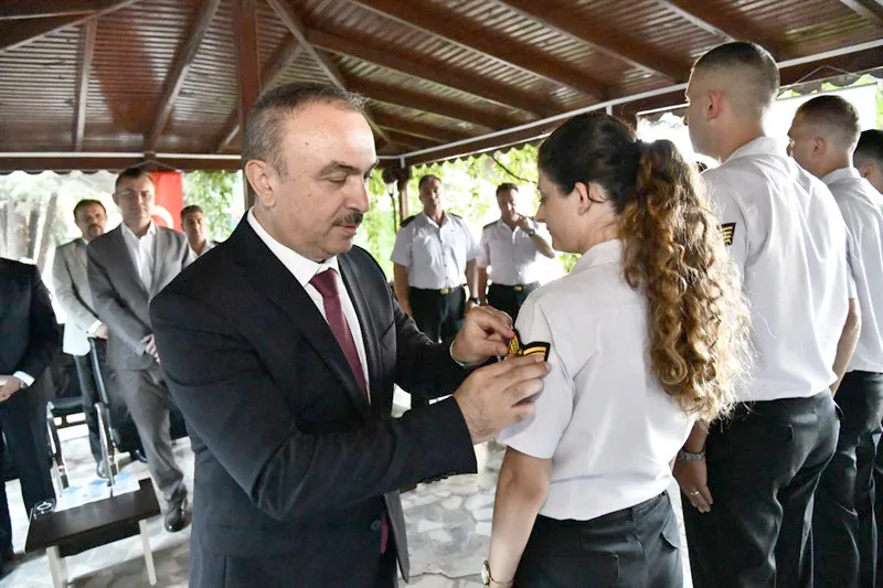 VALİ SOYTÜRK RÜTBE TERFİ TÖRENİ’NE KATILDI