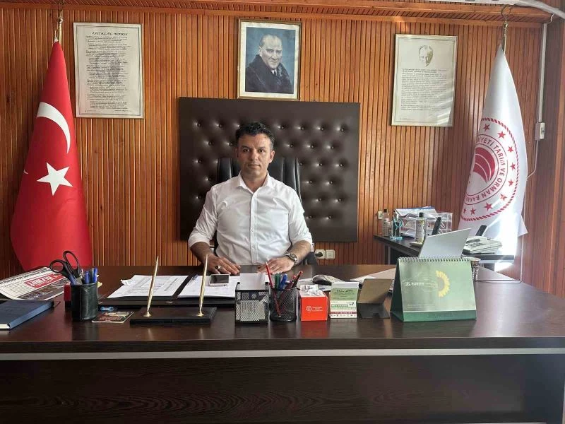 MURATLI TARIM VE ORMAN MÜDÜRÜ ASLAN GÖREVE BAŞLADI