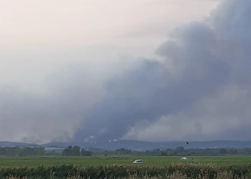 KOMŞUDAKİ YANGIN EDİRNE