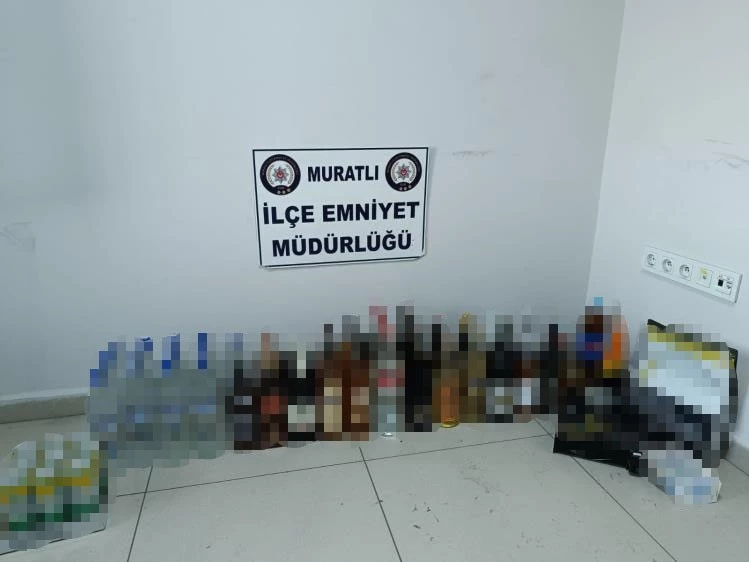 KAÇAK TÜTÜNE POLİS BASKINI