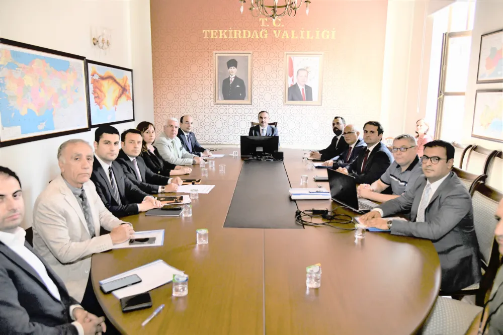 ÜST GEÇİT PROJESİ HAKKINDA İSTİŞARELERDE BULUNULDU