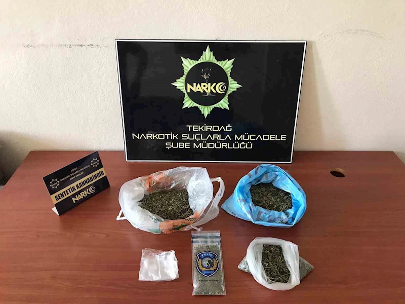 TEKİRDAĞ’IN 2 İLÇESİNDE UYUŞTURUCUYA DEV OPERASYON