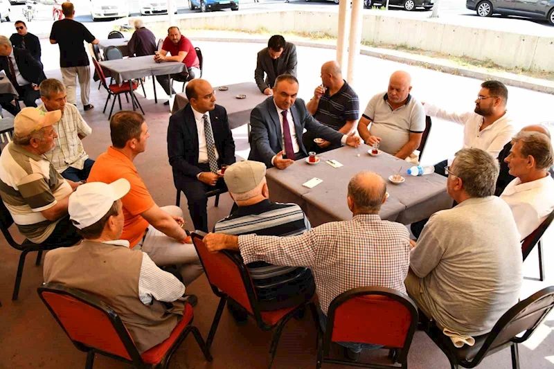 VALİ SOYTÜRK VATANDAŞLARLA BİR ARAYA GELDİ