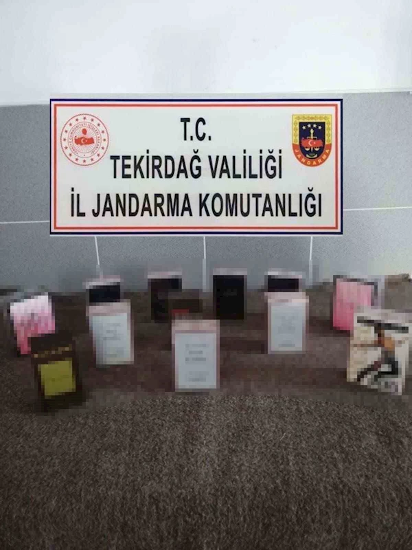 KAÇAK PARFÜM ELE GEÇİRİLDİ
