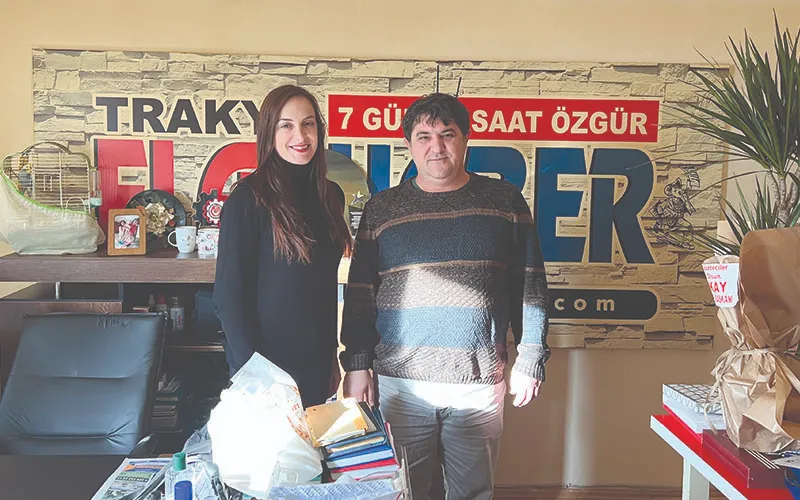 TRAKYADENT’TEN GAZETEMİZE 10 OCAK ZİYARETİ