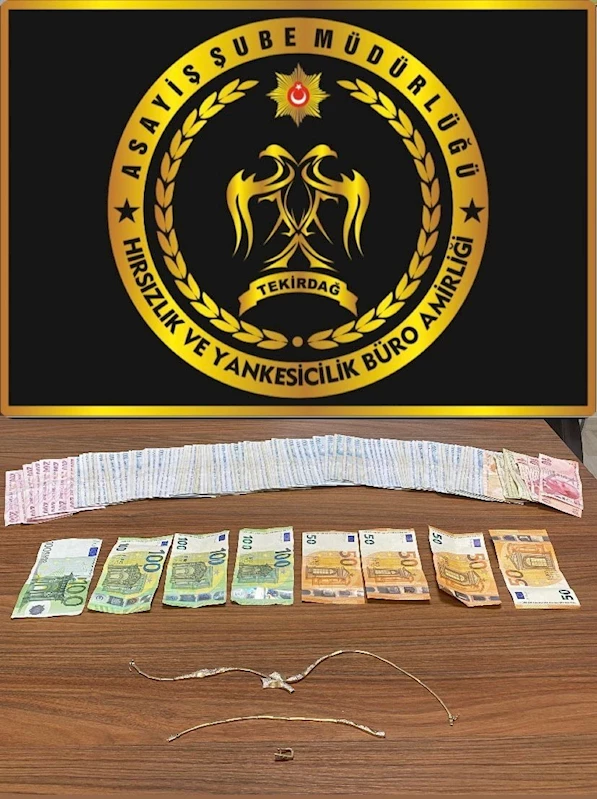 EVDEN 70 BİN LİRALIK ZİYNET EŞYASI ÇALAN HIRSIZ TUTUKLANDI